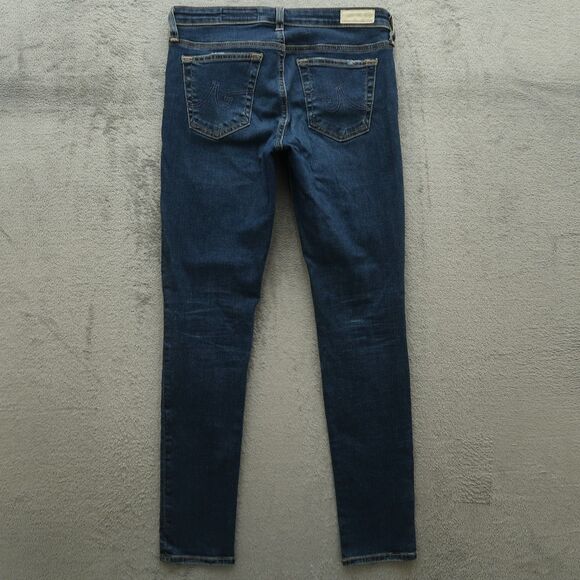 Adriano Goldschmied AG Women's Size 27R Blue Low-Rise Legging Ankle 28" Inseam - Picture 12 of 16